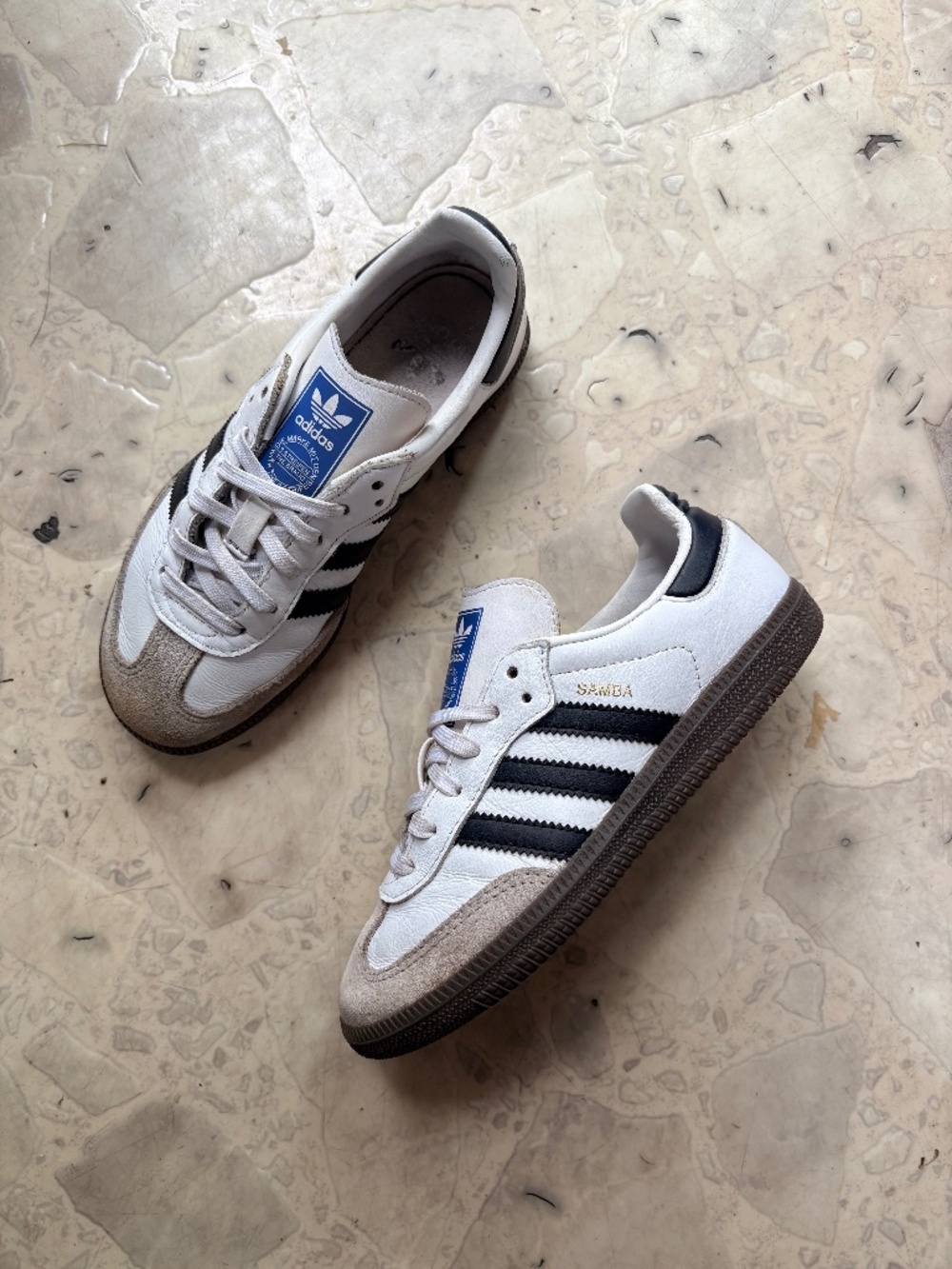 adidas Samba OG White & Black | 1Y